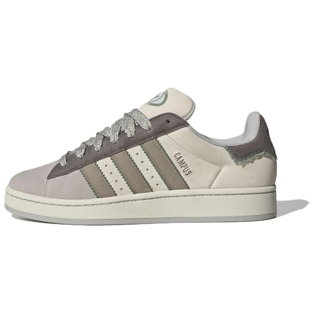 Adidas Campus 00s Orbit Grey Putty Beige Unisex Sneakers Silver-Green JR0106