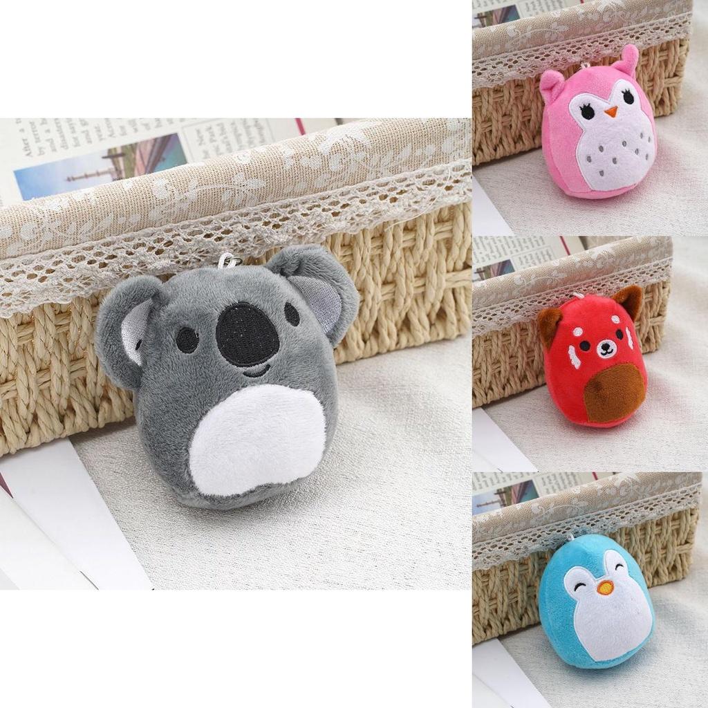 Cozy Squishallow Keychain Bear Plush Toy For Children Gift