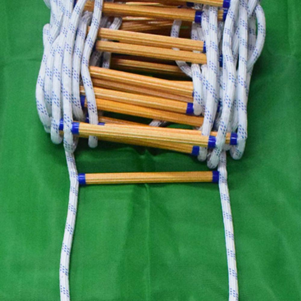 Insulated Evacuation Ladder Grippy Fire Escape Ladder Engineering Rescue Ladder Office Buildings
