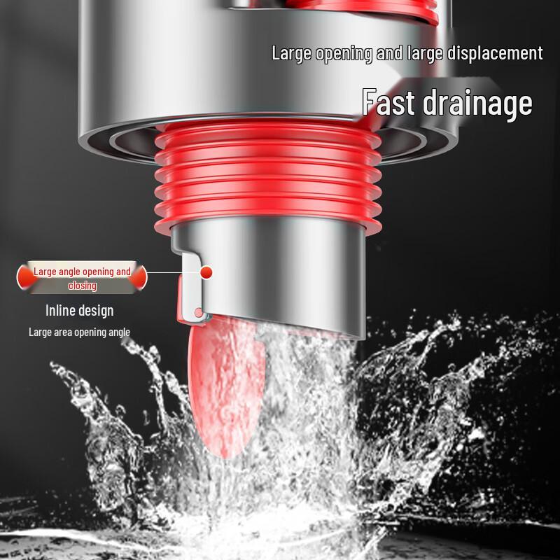 Muvi Kitchen Drain Pipe Deodorizing 5-Way Connector