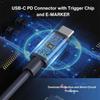 Мини-кабель DC5521 на 5,5x2,1 мм / Тип C с проводом 19AWG и несколькими вариантами длины для внутреннего и наружного использования