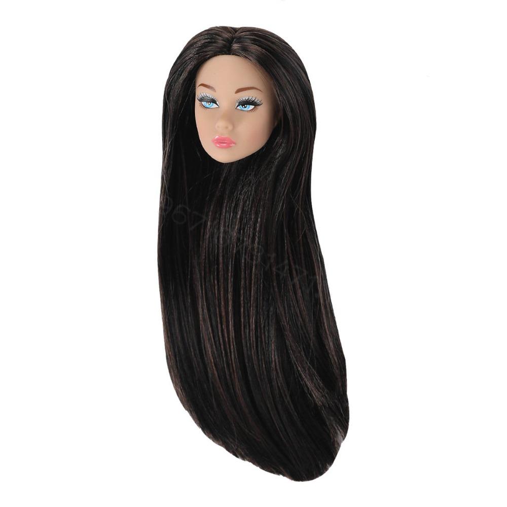 Curly Hair 1/6 Doll Head White/normal/chocolate 30cm Dolls Head Supermodel Doll Head Collection