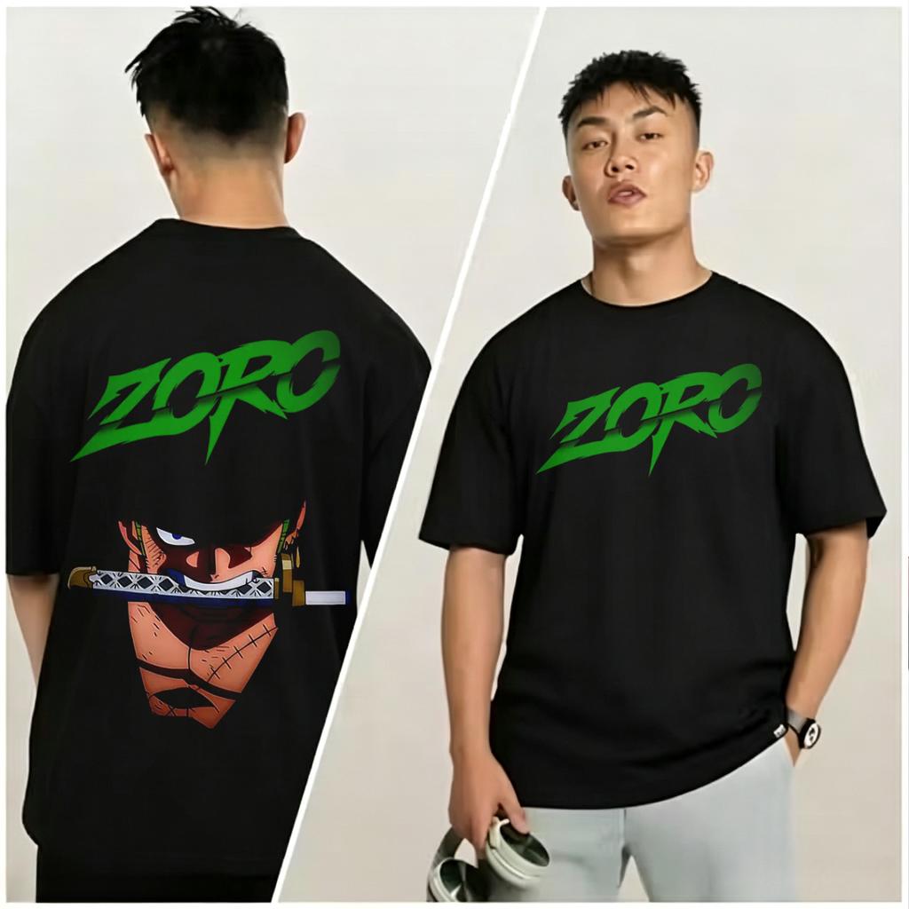Аниме Футболка One Piece Унисекс Женская Хлопковая С Коротким Рукавом Топы Летние Luffy Zoro Sanji Графический Принт Уличная Одежда Повседневная Yk