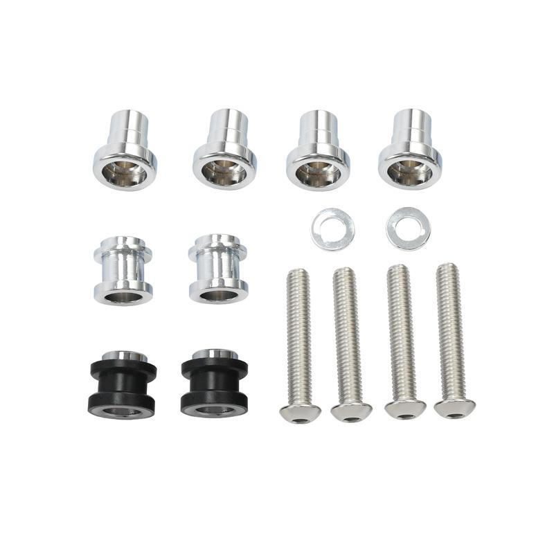 Upright Sissy Bar Backrest Docking Hardware Kit For Harley Sport Glide Low Rider 2018-2025 FXLR FXLRS FXLRST FXRST FLSB
