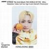 ATEEZ THE WORLD EP.FIN СДЕЛАЕТ видеозвонок Star, подпись фанатов, фотокарточку с выгодой для мероприятия