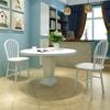 Dining Chairs 2 pcs White Solid Rubberwood