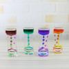 Home Hourglasses Timer Movement Sensory Toy For Kids Adults Stress Relief Office Desktop Decor Mixed Color Liquid Motion Bubbler
