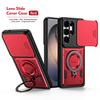 Совместим с чехлом для телефона Samsung S26 Ultra с окном Sky Ring, подставкой для S26 Plus, противоударным защитным чехлом для S26