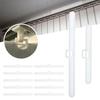 10PCs 82MM Home Connector Curtain Accessories Slat Hanger Chain Vertical Blind Curtain Repair Clips Slats Replacement
