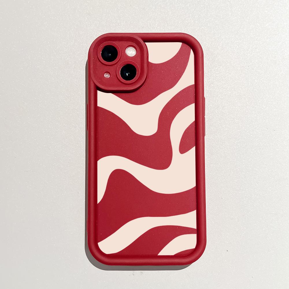 Мягкие силиконовые квадратные лестницы с мультяшным узором, полное покрытие, защита камеры, противоударный чехол для iPhone Infinix Tecno Vivo