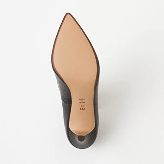7 см Сделано в 187541900009 [Диана] Туфли-лодочки, каблук, Япония, Черный, 22,5 см,