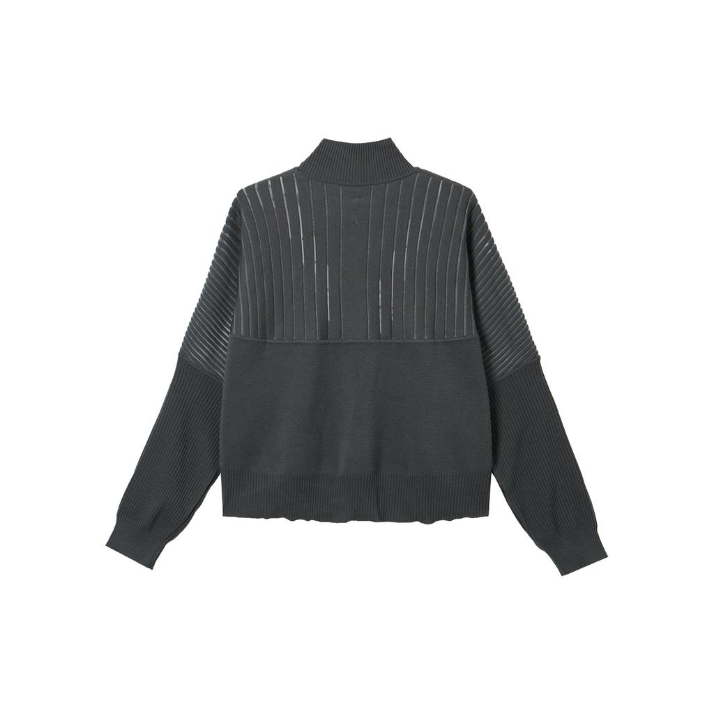 Nike Каждый стежок продуман SS25 Вязаный Удобный Модный Свитер Женский свитер Полуночный Туман HM6493-039