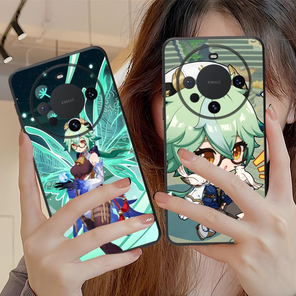 Игровой чехол GI Sucrose Матовый ТПУ для мобильного телефона Huawei Mate 60 50 40 30 20 10 Pro Plus Lite E 5G Цветной печатный чехол
