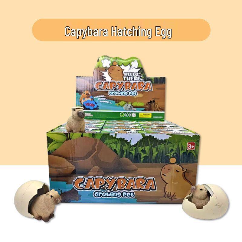Капибара DIY Расширяющееся в воде Вылупляющееся Игрушечное Яйцо Сувенир для Детей