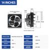 High-Speed Exhaust Fan Toilet Shutter Vent Fan Strong Ventilation Fan Extractor Aire