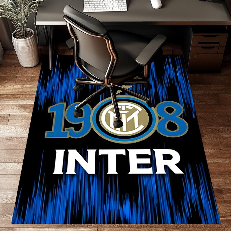 I-Internazionale MilanoPrinted Area Rug Carpet for Bedroom Living Room Home Decor Rugs Mat Non Slip Mat Rug for Bedside