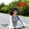 Breathable Summer Fan Sunhat Mesh Baseball Cap Cooling Technology Fishing Hat  Hot Weather