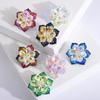 2023 Luxury European & American Crystal Flower Brooch - Elegant High-End Fashion Corsage Pin
