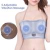 Electric Bra Vibration Massage Growth Care Instrument Home Breast Wireless Chest Massager