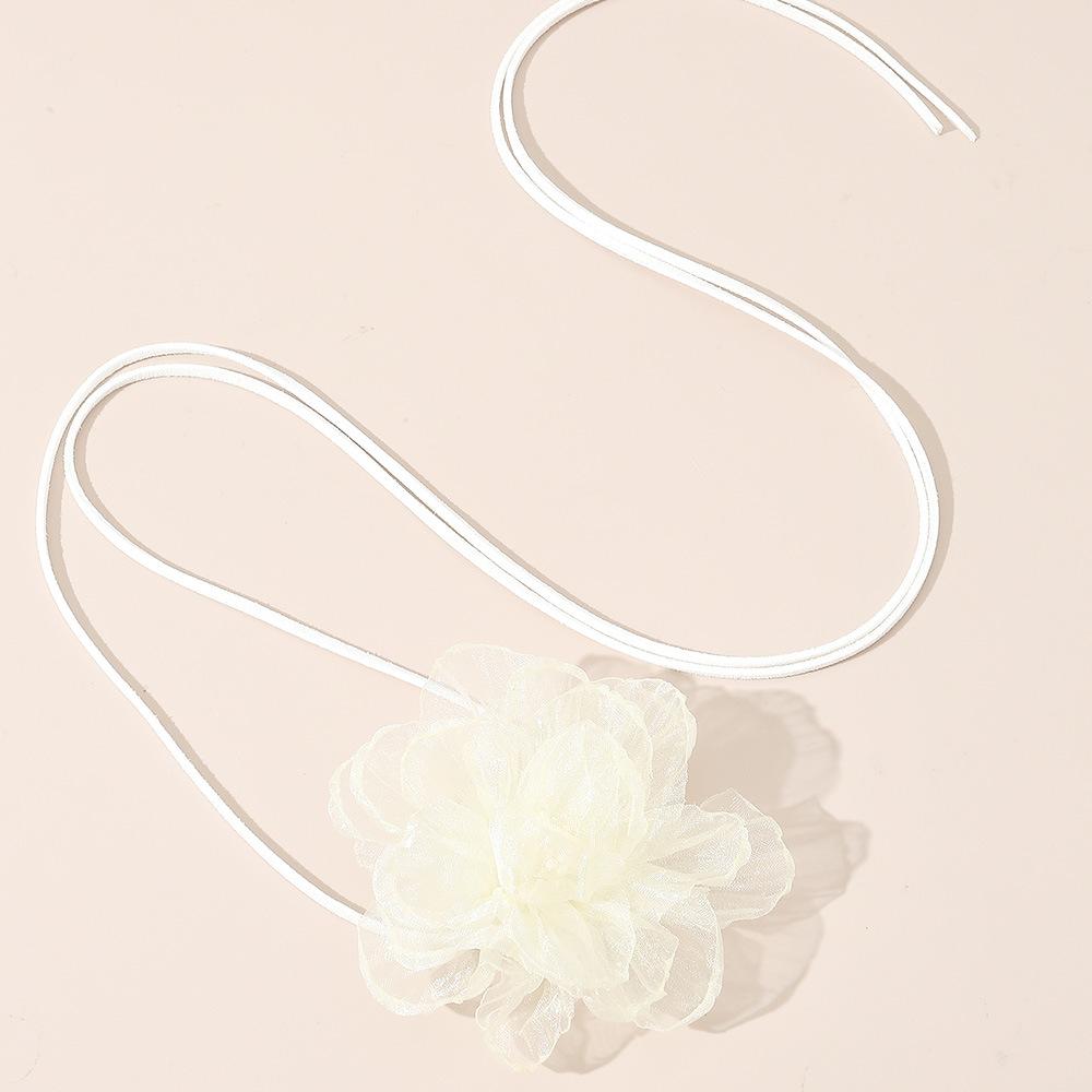 Wax Line Hand-tied Necklaces Y2K Choker fashion Leather wax necklace