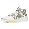KT6 Durable Non-Slip Shock Absorption Support High-Top Basketball Shoes Men Sneakers Gray White Yellow 112111101-12