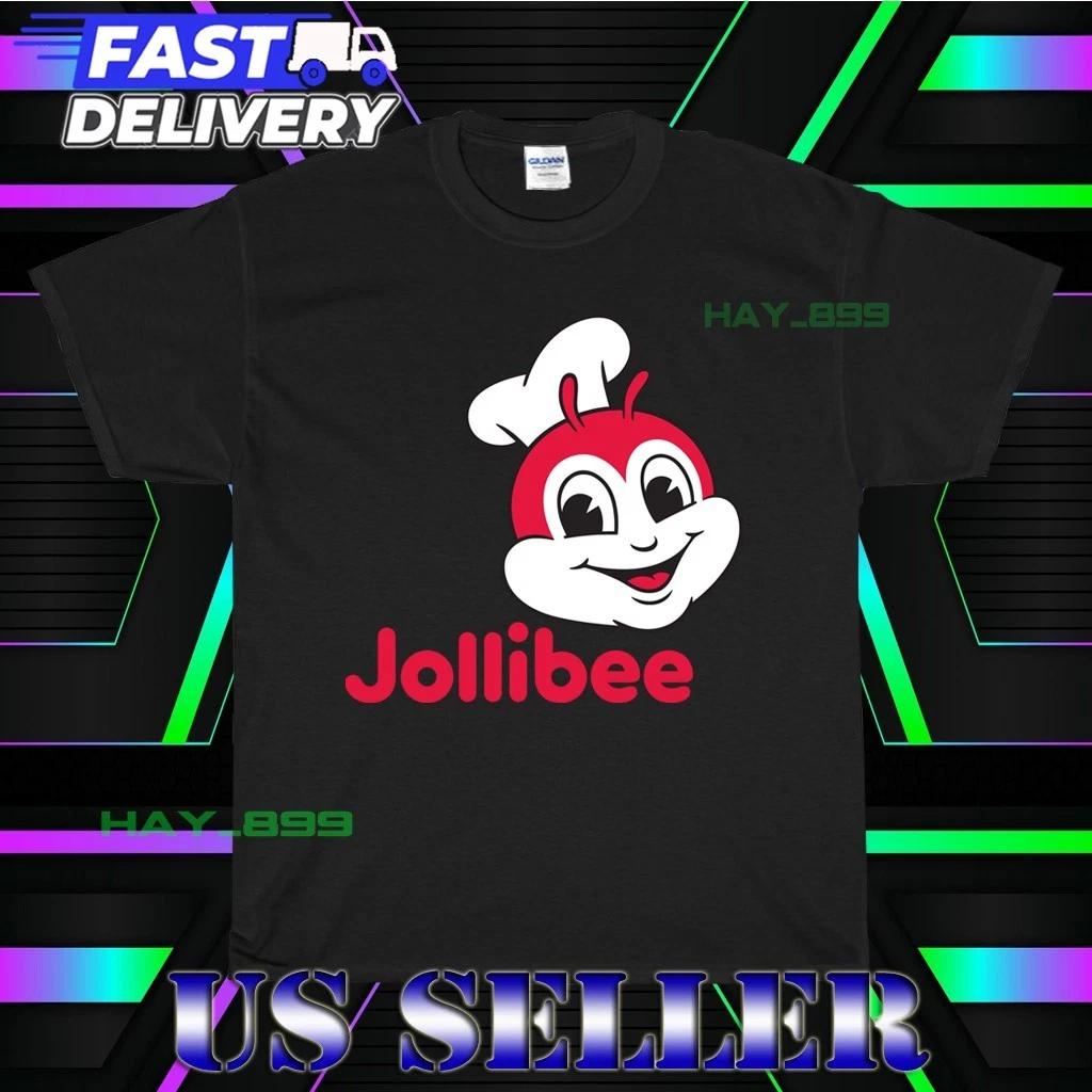 NEW SHIRT JOLLIBEE RESTAURANT LOGO T-Shirt FUNNY AMERICAN USA UNISEX SIZE S-5XL