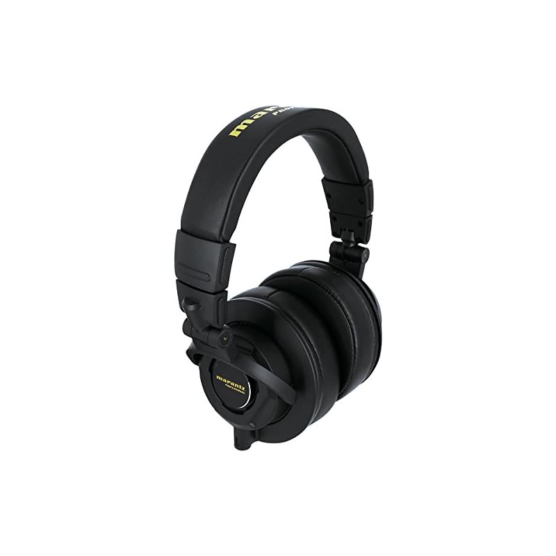 Проводные закрытые мониторные наушники Marantz MPH-2 Pro с 50-мм драйверами, складные, для занятий на музыкальных инструментах, стриминга, игр и