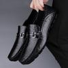 Fashion Fashion Genuine Leather Men Casual Shoes Luxury Formal Men Loafers Business Moccasins Italian Breathable Slip On Male Boat Shoes