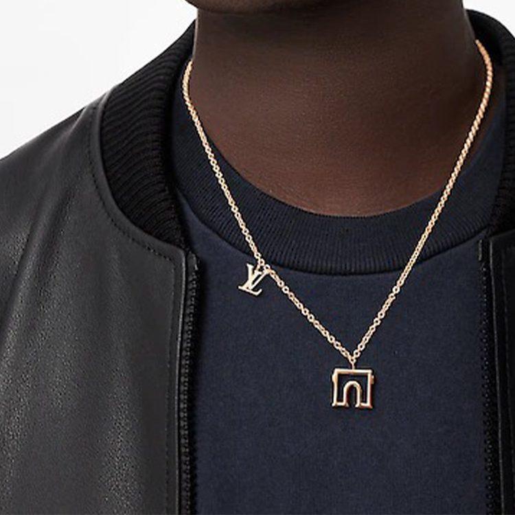 LOUIS VUITTON Metal Necklaces Unisex M00524