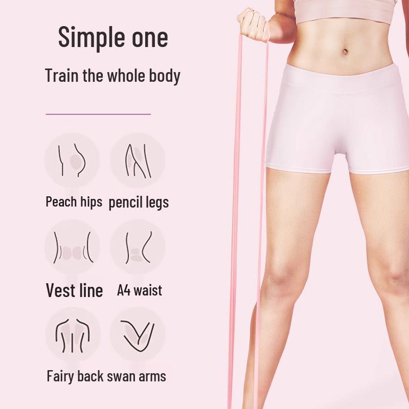 Кольцо для йоги из ТПЭ и латекса: Эластичная лента сопротивления для фитнеса и тренировок подтягиваний