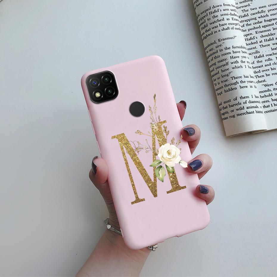 Чехол для xiaomi redmi 9C NFC, мягкий милый чехол с буквами, задняя крышка для xiaomi redmi 9C 9 C C9 Redmi9C, чехол для телефона NFC 6,53 дюйма, чехлы