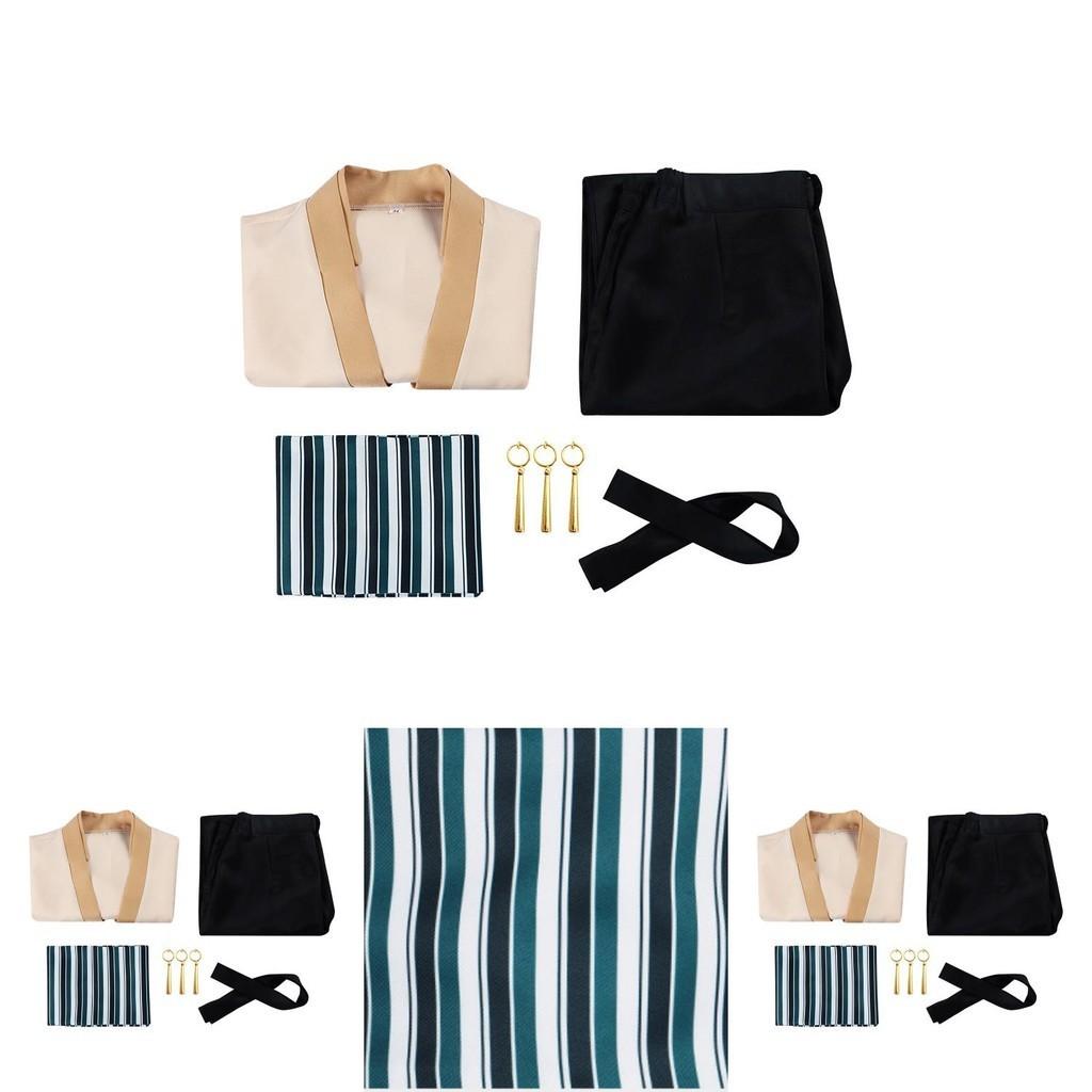 Реалистичная версия костюма для косплея Зоро из фильма One Piece, полный набор для ролевых игр