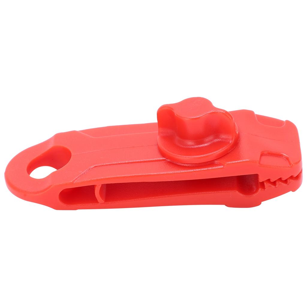 Outdoor Camping Windproof Tent Buckle Clip for Awning and Plastic Tarp Curtain ClipRed