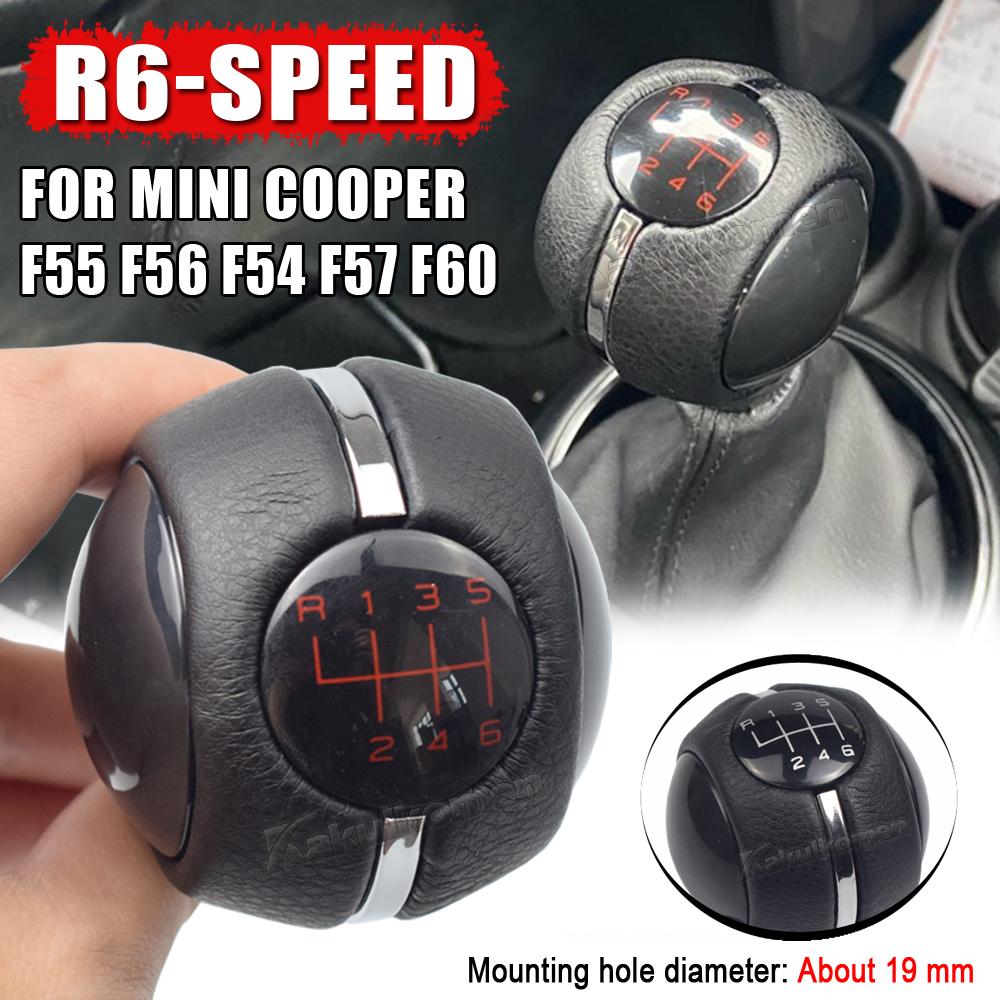 Подходит для Mini Cooper F55 F56 F54 F60 7641999 Автомобильный 6-скоростной ручной переключатель передач, рычаг переключения передач, гандбол, автомобильный Стайлинг