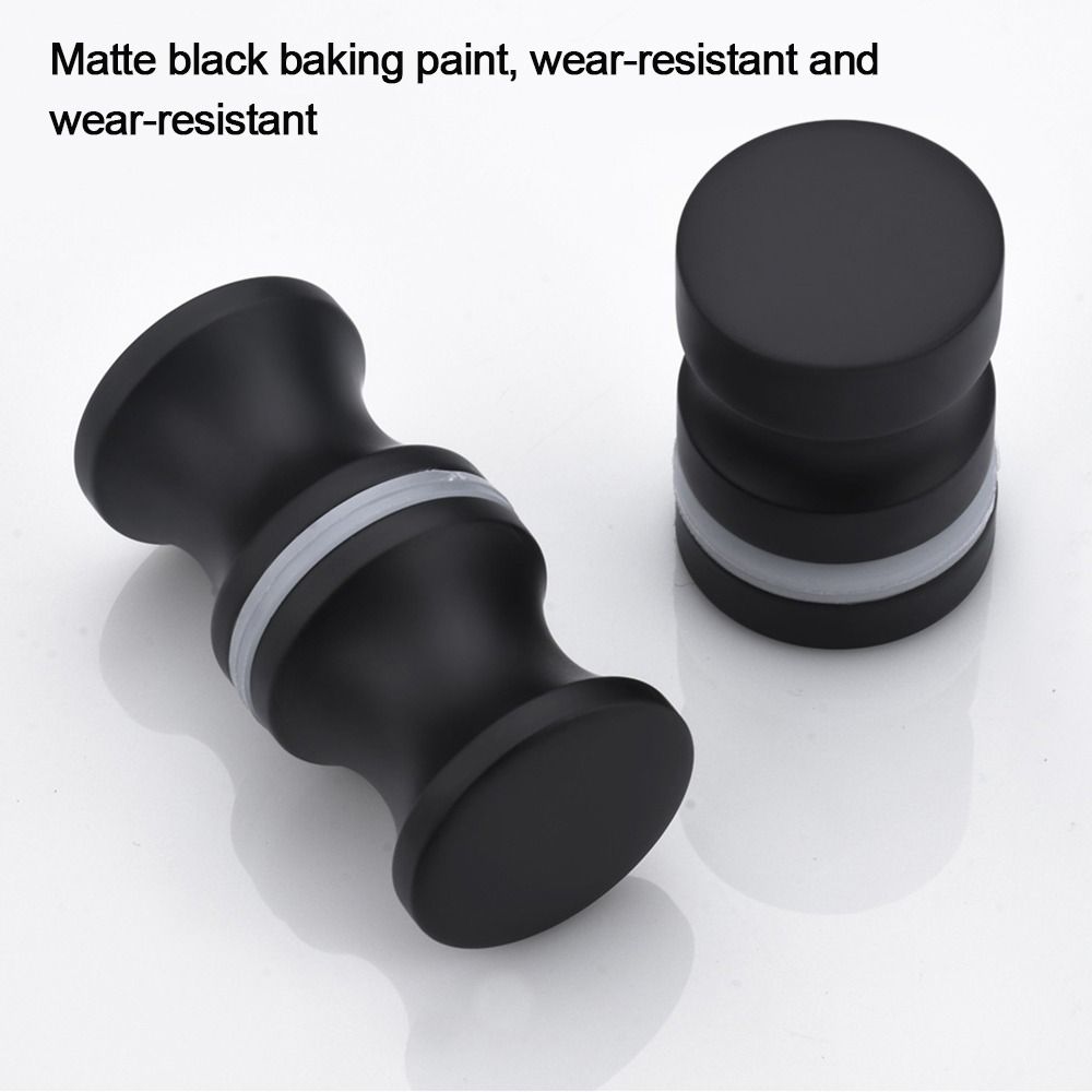 Useful Bathroom Kitchen Hardware Wardrobe Pulls Glass Door Knob Cabinet Handle Shower Door Handle