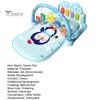 Baby Gym Play Mat And Piano Gym with Tummy Time Mat Interactive Musical Toys Creative Activity Center for Infants Toddlers Sensory Development Motor