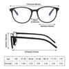 Hinge Readers Blue Light Blocking Glasses for Women & Men Progressive Multifocus Reading Glasses