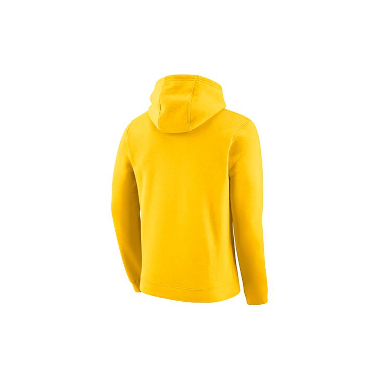 Nike Sweatshirts Men's Amarillo Yellow Hooded Moderate Regular CD3239-728
