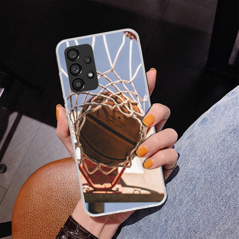 Basketball Basket Sports Phone Case For Samsung Galaxy A17 A16 A15 A14 A13 A57 A56 A55 A54 A53 A37 A36 A35 A34 A33 A26 A25 A24 A