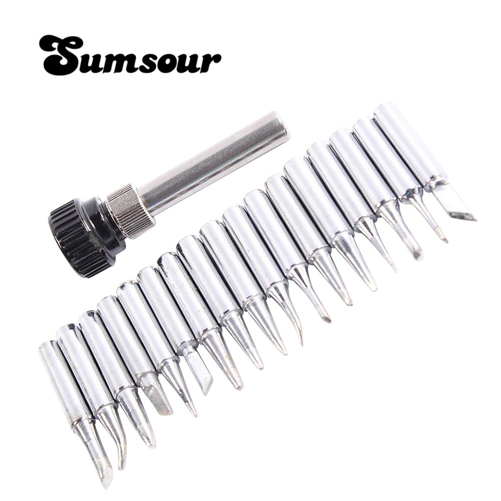 Sumsour Набор паяльных жал без свинца для станций AOYUE, HAKKO, SAIKE, ATTEN