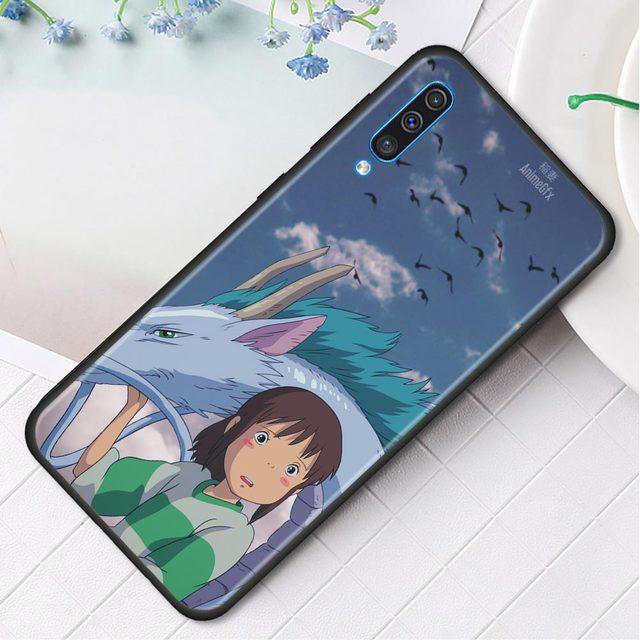 Силиконовый чехол для телефона Samsung Galaxy A50 A70 A10 A20e A30 A40 A20s A10s A10e A80 A90 A60 A30s, чехол в виде аниме «Унесенные призраками»