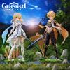 Аниме Genshin Impact Lumine Aether Рисунок 1/7 Масштаб Коллекционная модель игрушки куклы