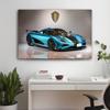 Koenigsegg Agera Super Car Декоративные печатные настенные картины Постеры Картины на холсте для украшения гостиной Домашний декор без рамки