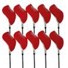 Premium Soft Durable 10Pcs Set Golf Iron Headcovers Visible Window Sleeve Protector Fit All Brand Outdoor Golf Training Gear