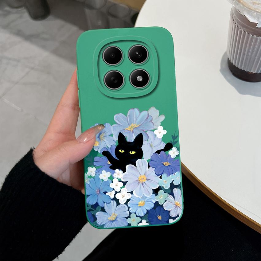 Чехол для телефона Redmi Note 15 Pro 4G 5G 15 Pro+ 15 Pro Plus, ретро-чехол с бабочкой, для Xiaomi Redmi Note15, мягкий, гладкий, жидкий силикон, легкий корпус