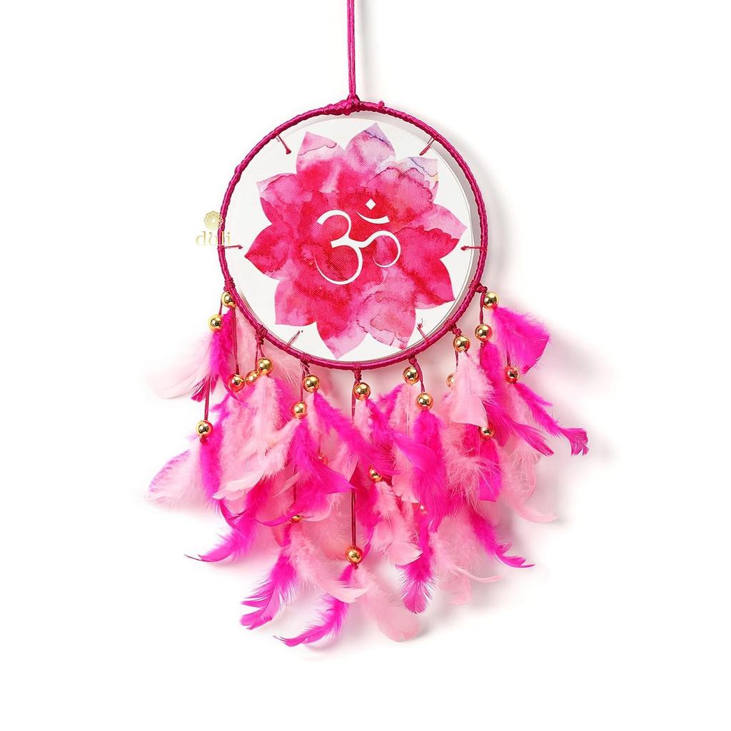 Ловец снов Древо жизни, Dream Catcher Tree of Life (49 cm, Pink), Duli