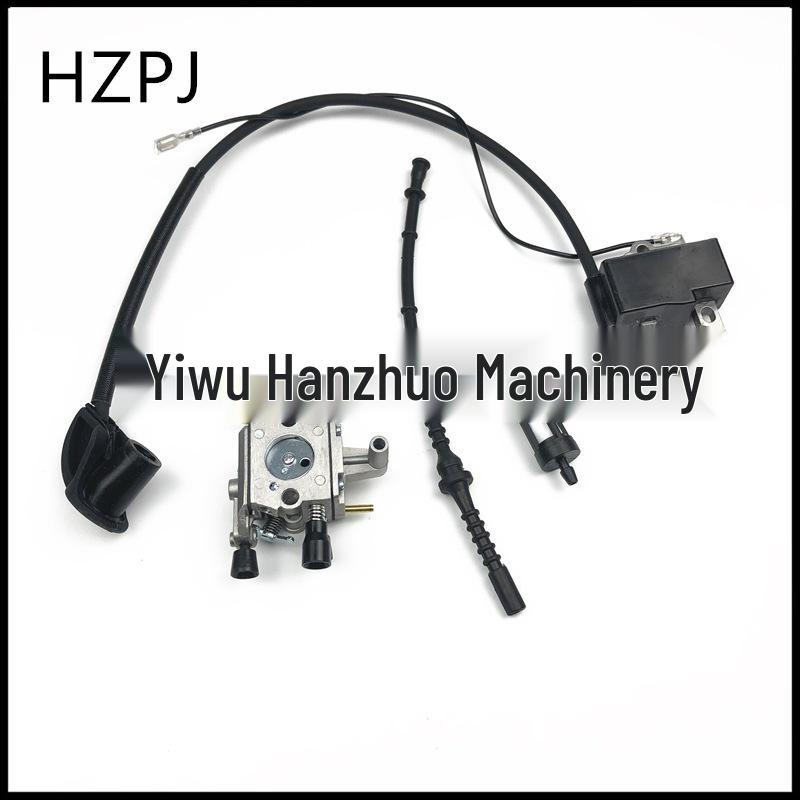 Комплект карбюратора и высоковольтной катушки Han Zhuo FS120/FS200/250 для газонокосилок