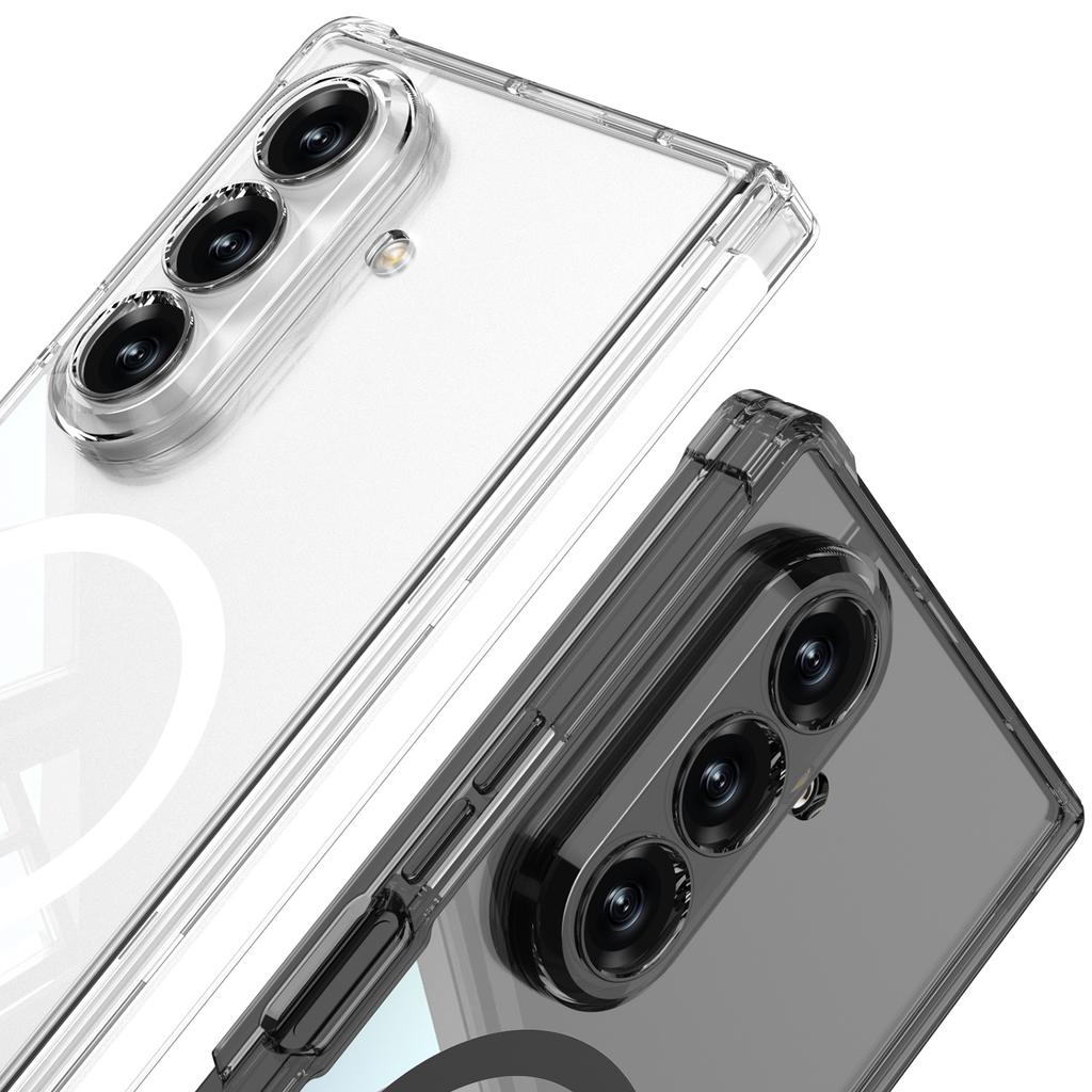 Подходит для Samsung Z Fold7 Подушка безопасности Противоударный Magsafe Беспроводная зарядка Акриловый Магнитный Абсорбирующий Fold7 Складной Экран 7 Поколение