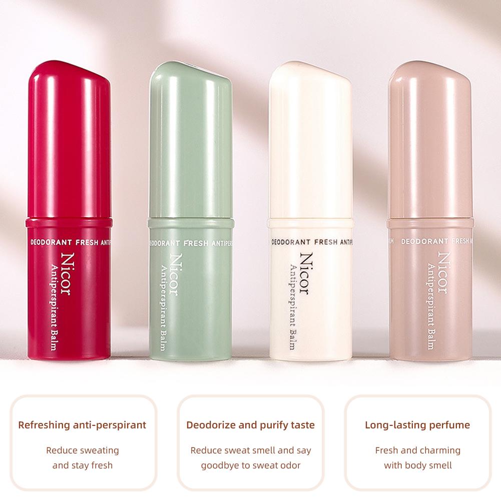 Ароматный крем-антиперспирант, стойкий свежий ароматный твердый парфюмированный бальзам, компактный портативный бальзам для тела, дезодорирующий бальзам