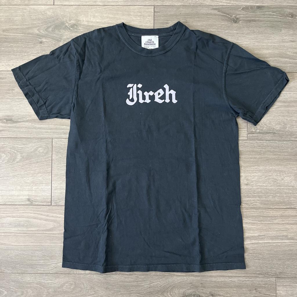 Old Church Basement Elevation Worship Jireh T Shirt Mens M Black Short Sleeve Unisex T-Shirt
